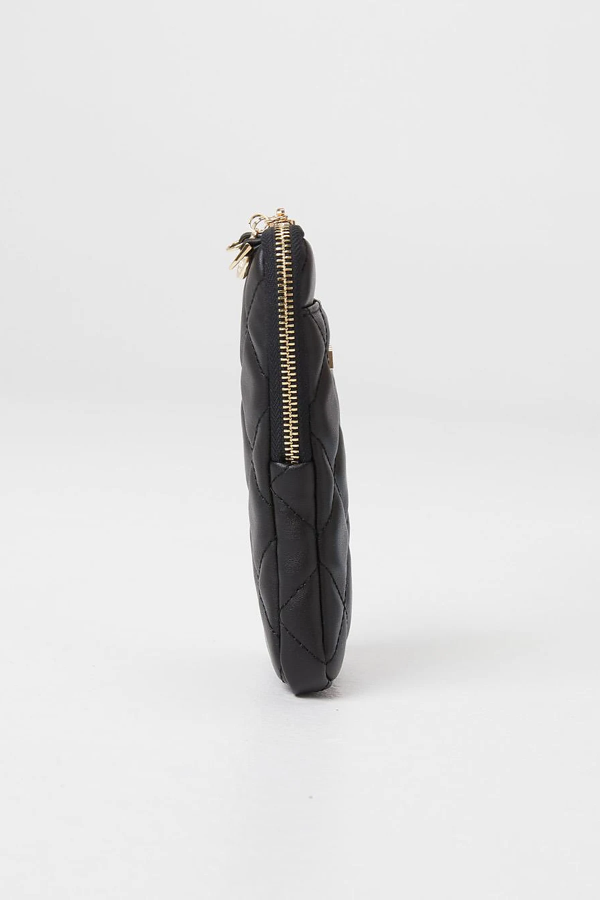 Quilted Wallet Bag Black