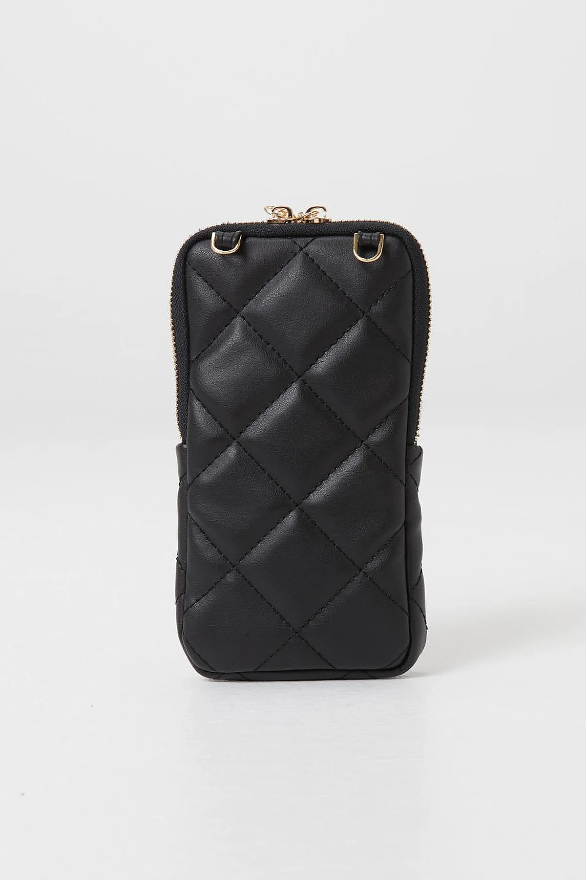 Quilted Wallet Bag Black