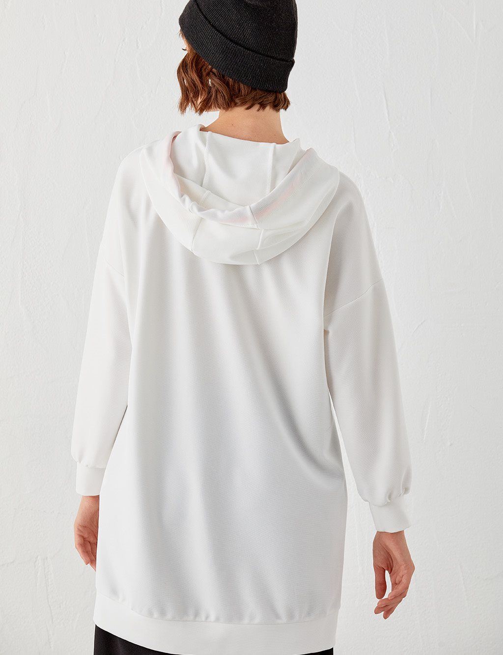 KYR Printed Hoodie Sweatshirt White