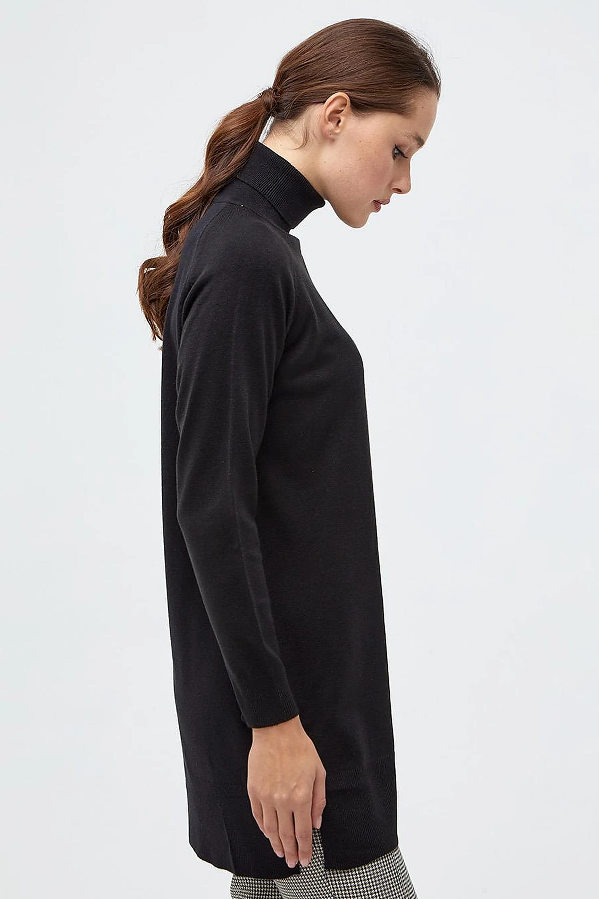 Turtleneck Knitwear Sweater Black