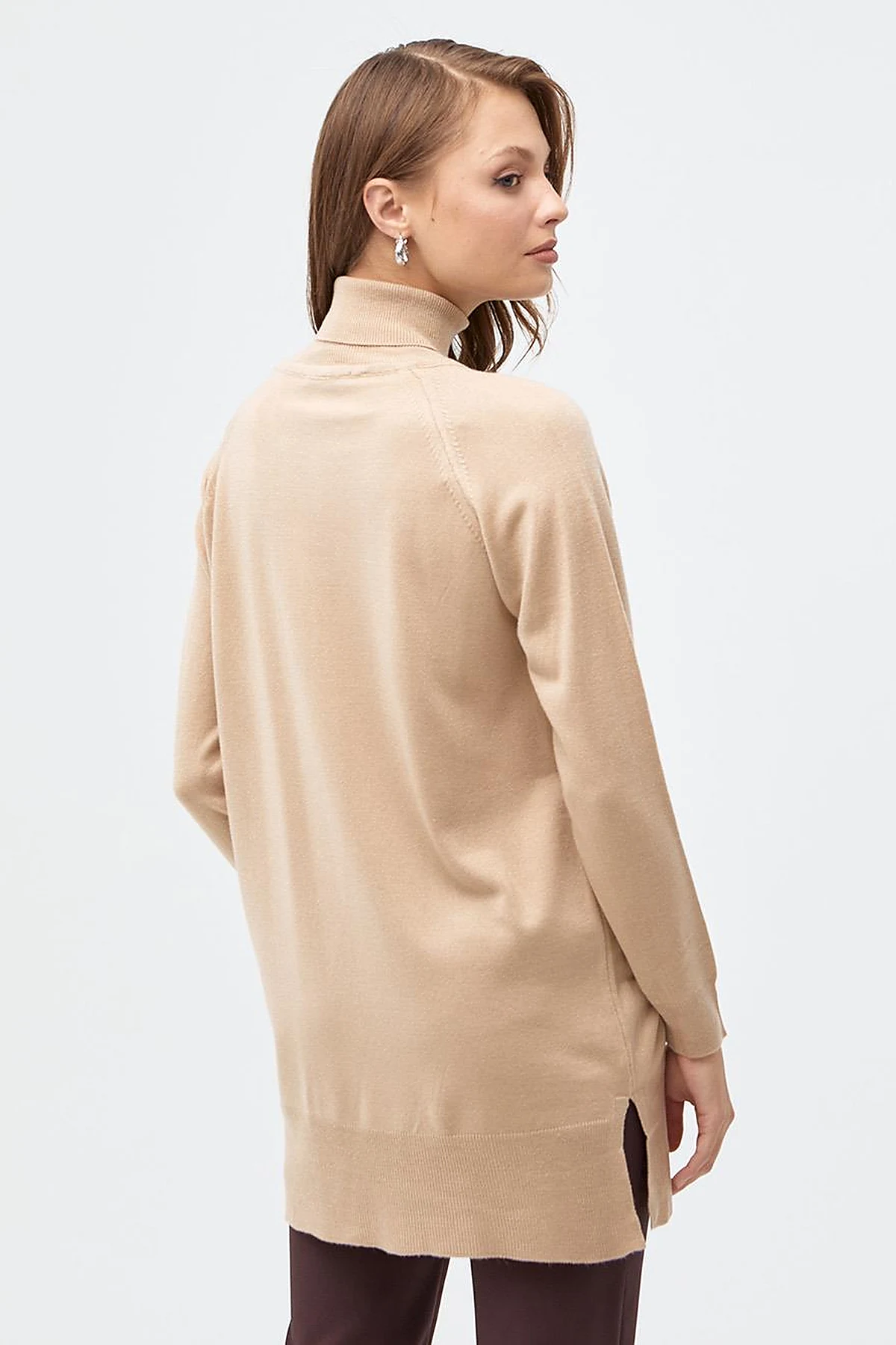 Turtleneck Knitwear Sweater Stone