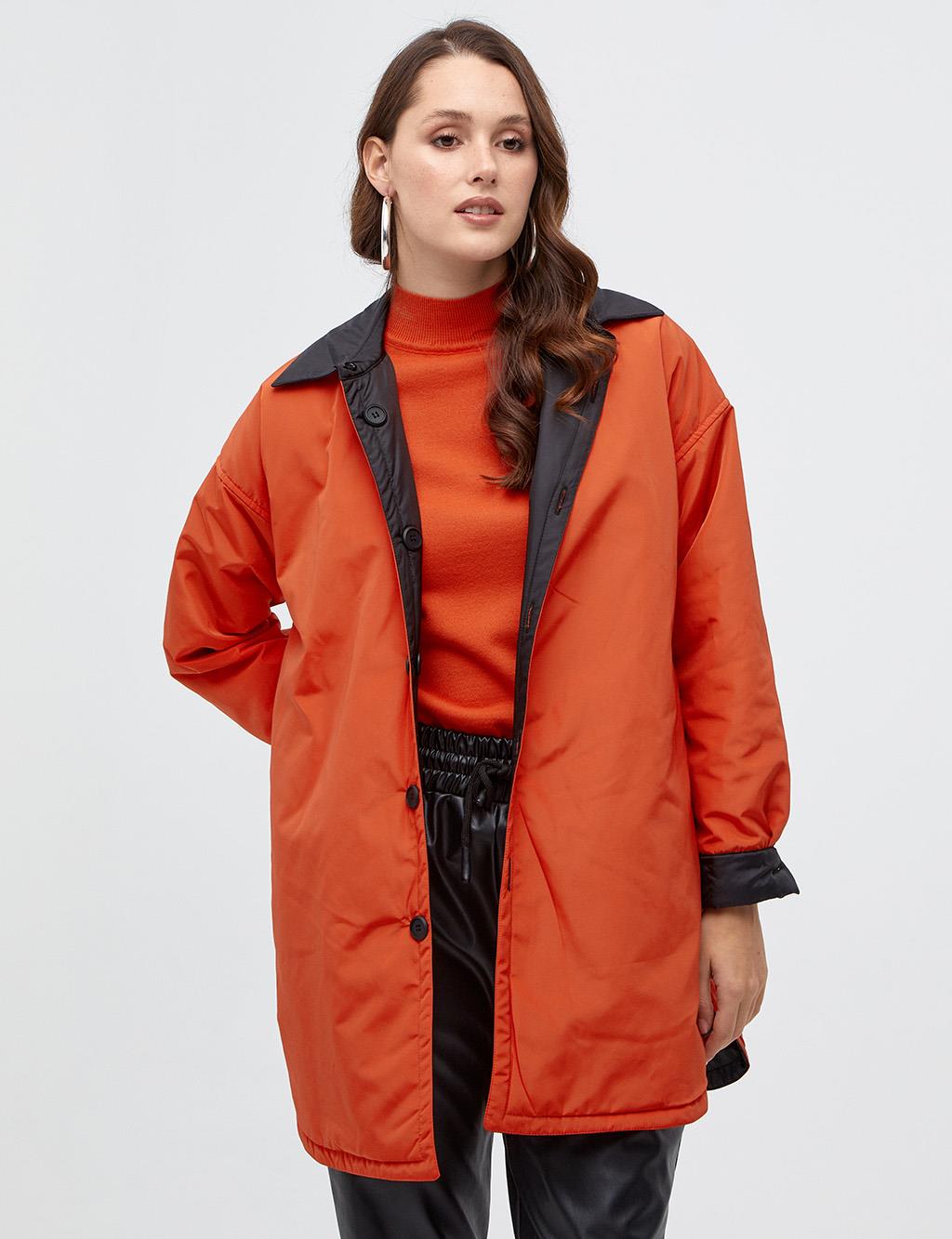 Double Sided Jacket Coral