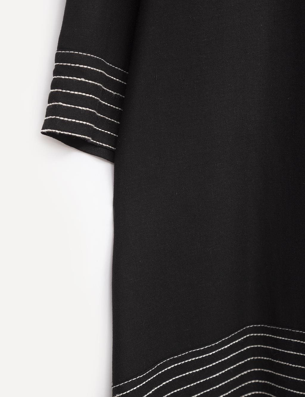 KYR Embroidered Low Sleeve Wear-Go Black