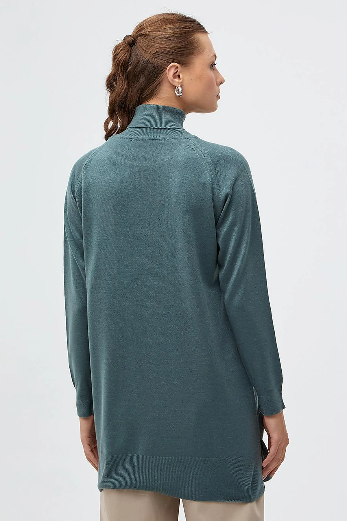 Turtleneck Knitwear Sweater Musty Green