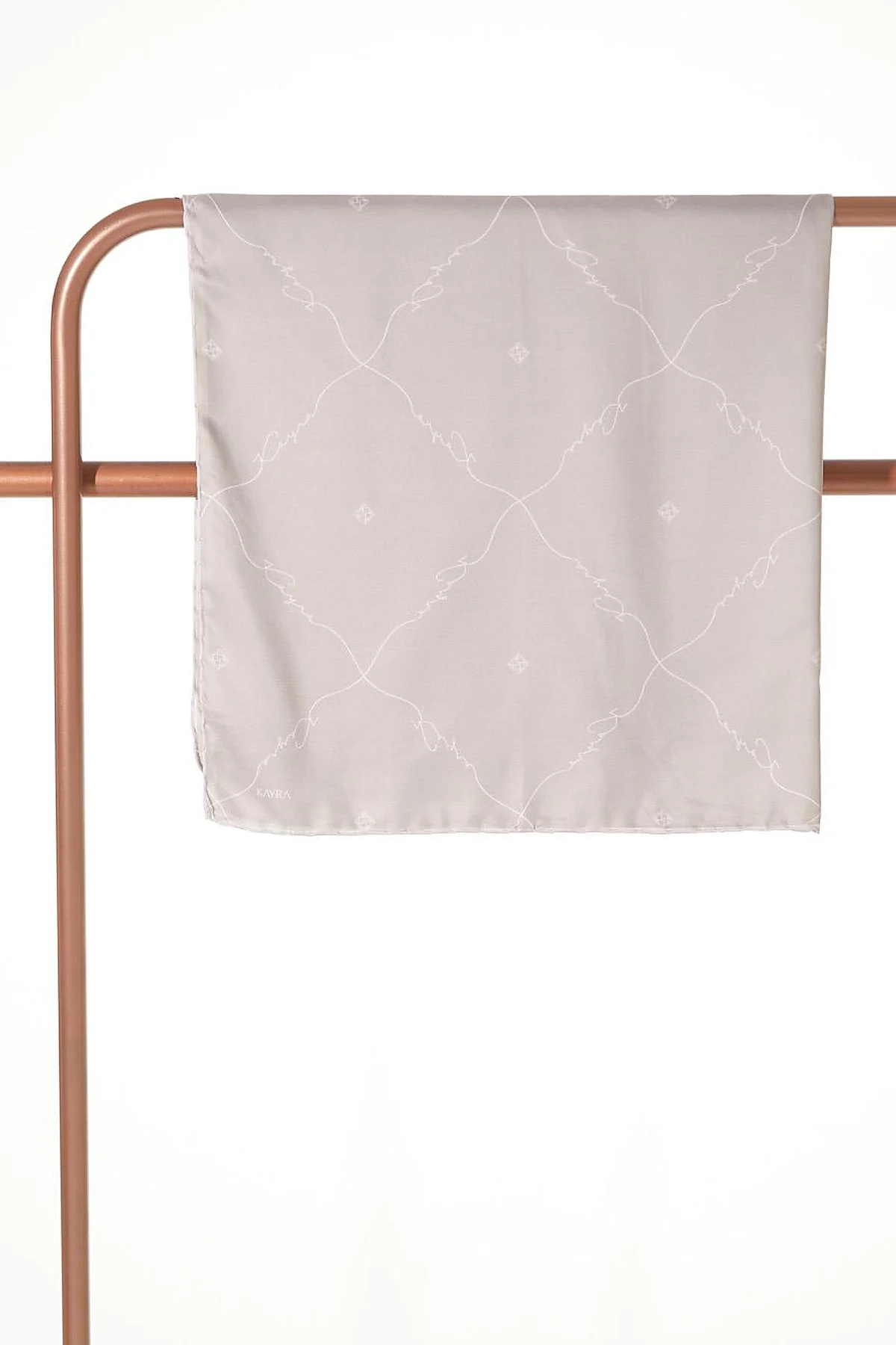 Signature Figured Monogram Scarf Mink