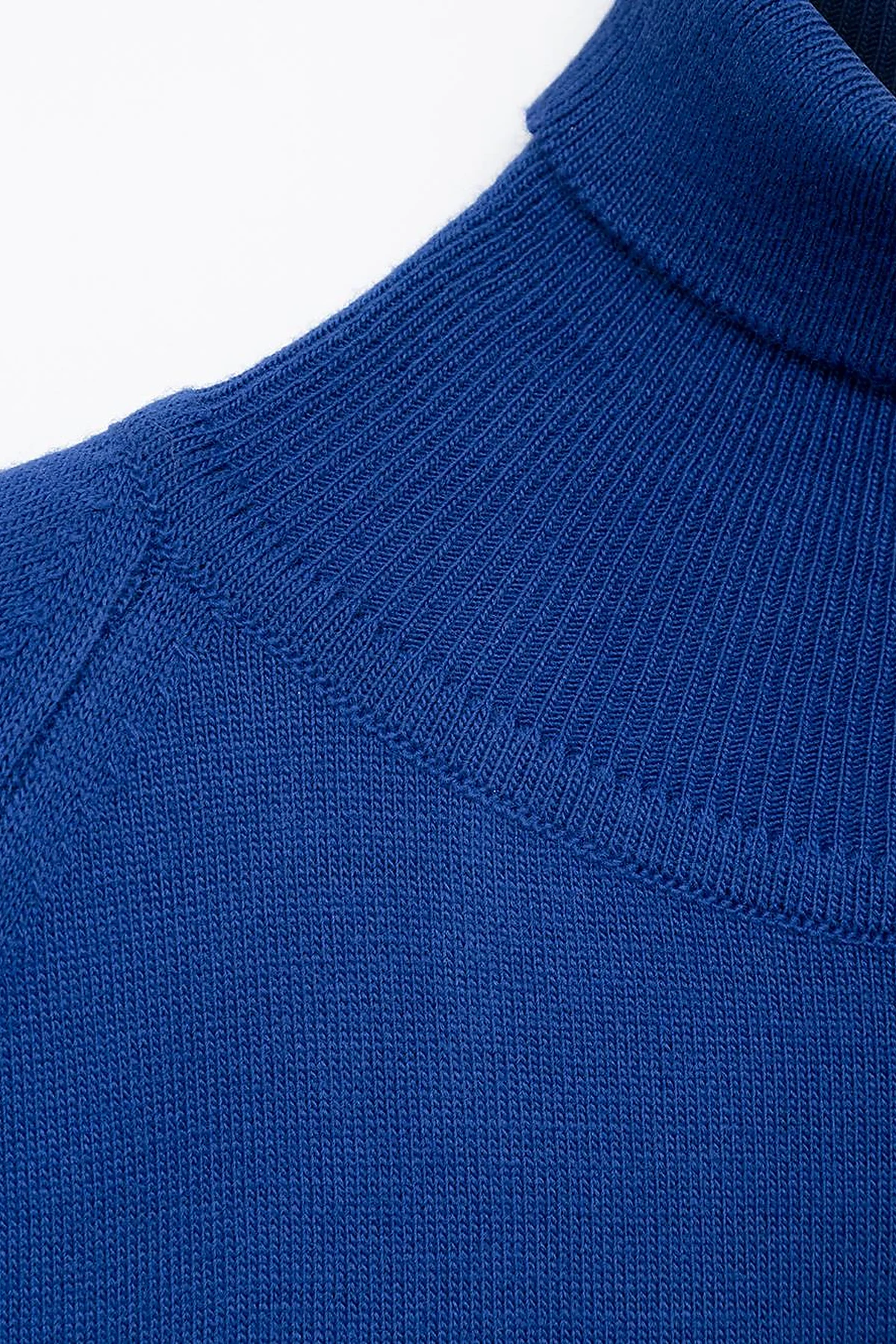 Turtleneck Knitwear Sweater Sax