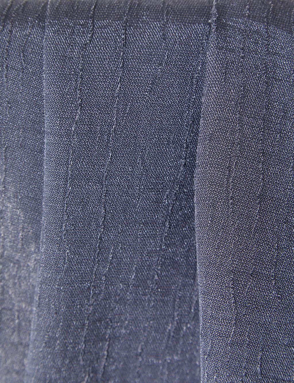 Solid Color Janjan Silk Shawl Grey