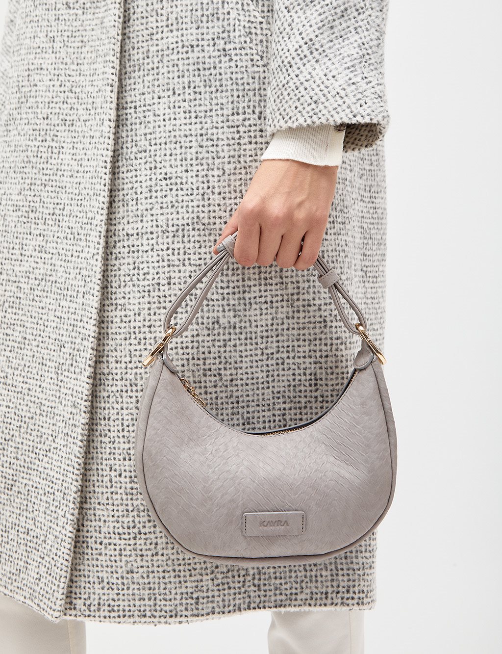 D Form Handbag Grey