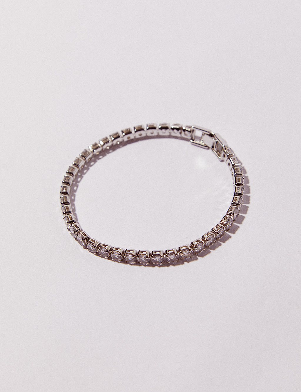 Stone Bracelet Silver