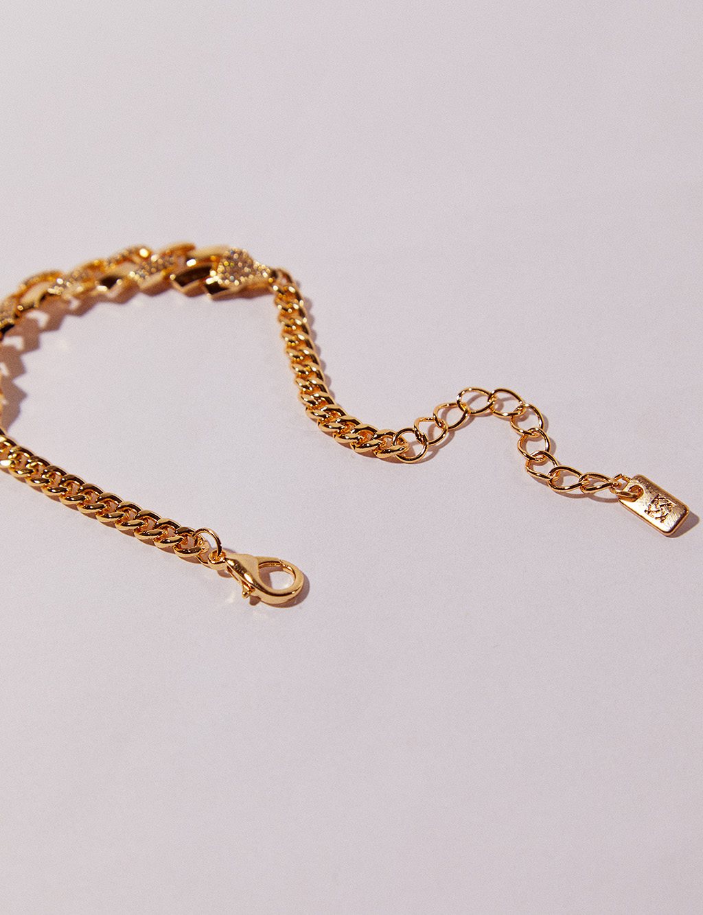 Knitted Bracelet Gold