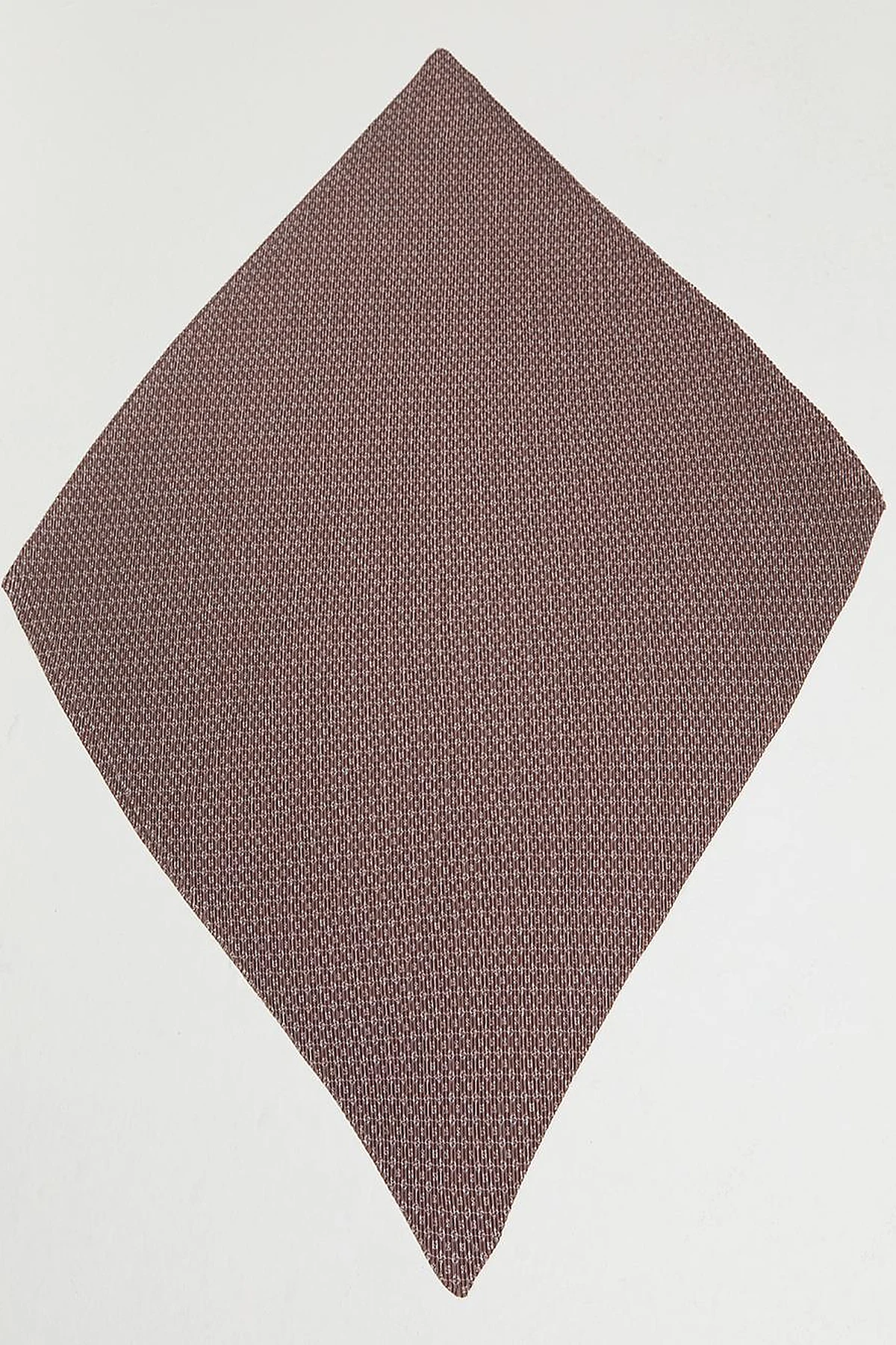 Hexagonal Monogram Pleated Scarf Milky Brown