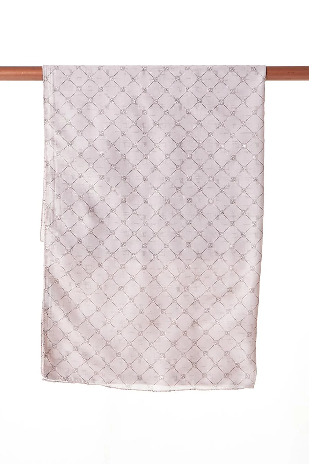 Monogram Patterned Shawl Powder