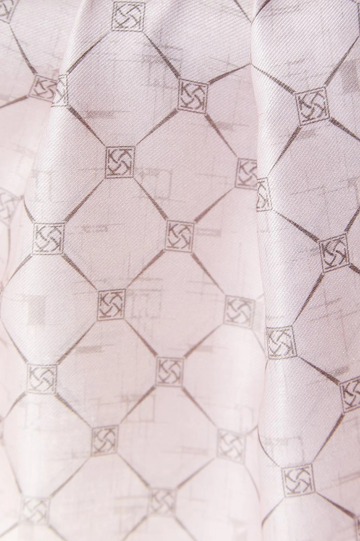 Monogram Patterned Shawl Powder