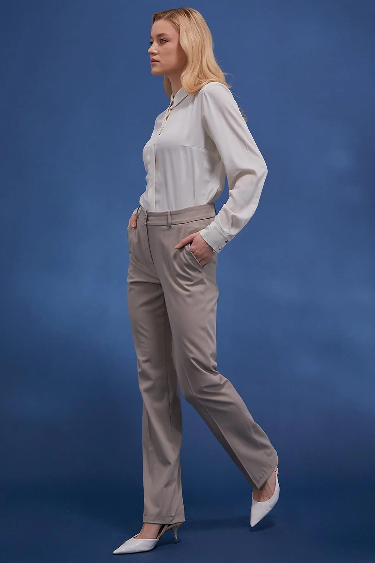Basic Boru Paça Pantolon Kil