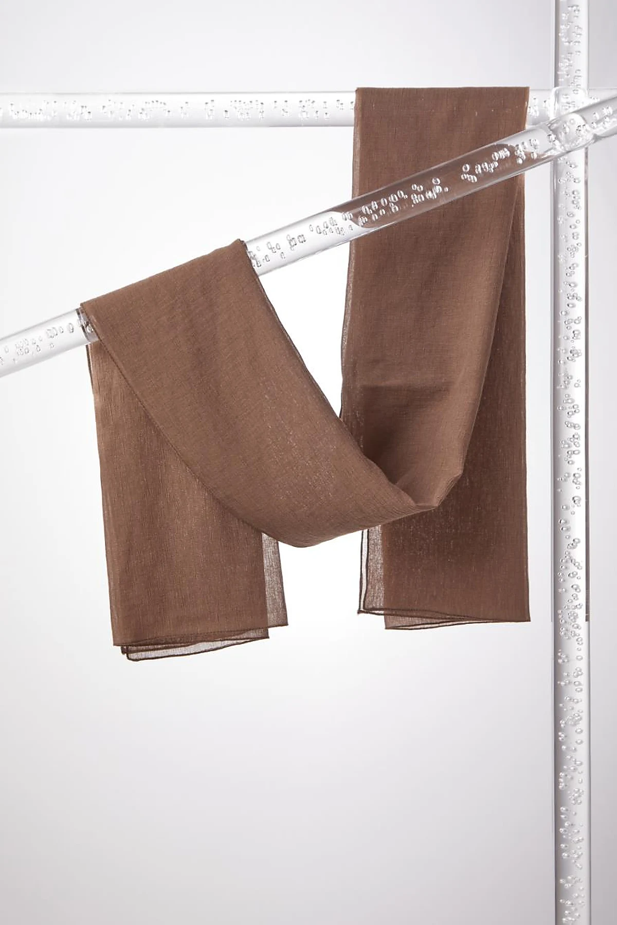 Imported Crepe Shawl Mink