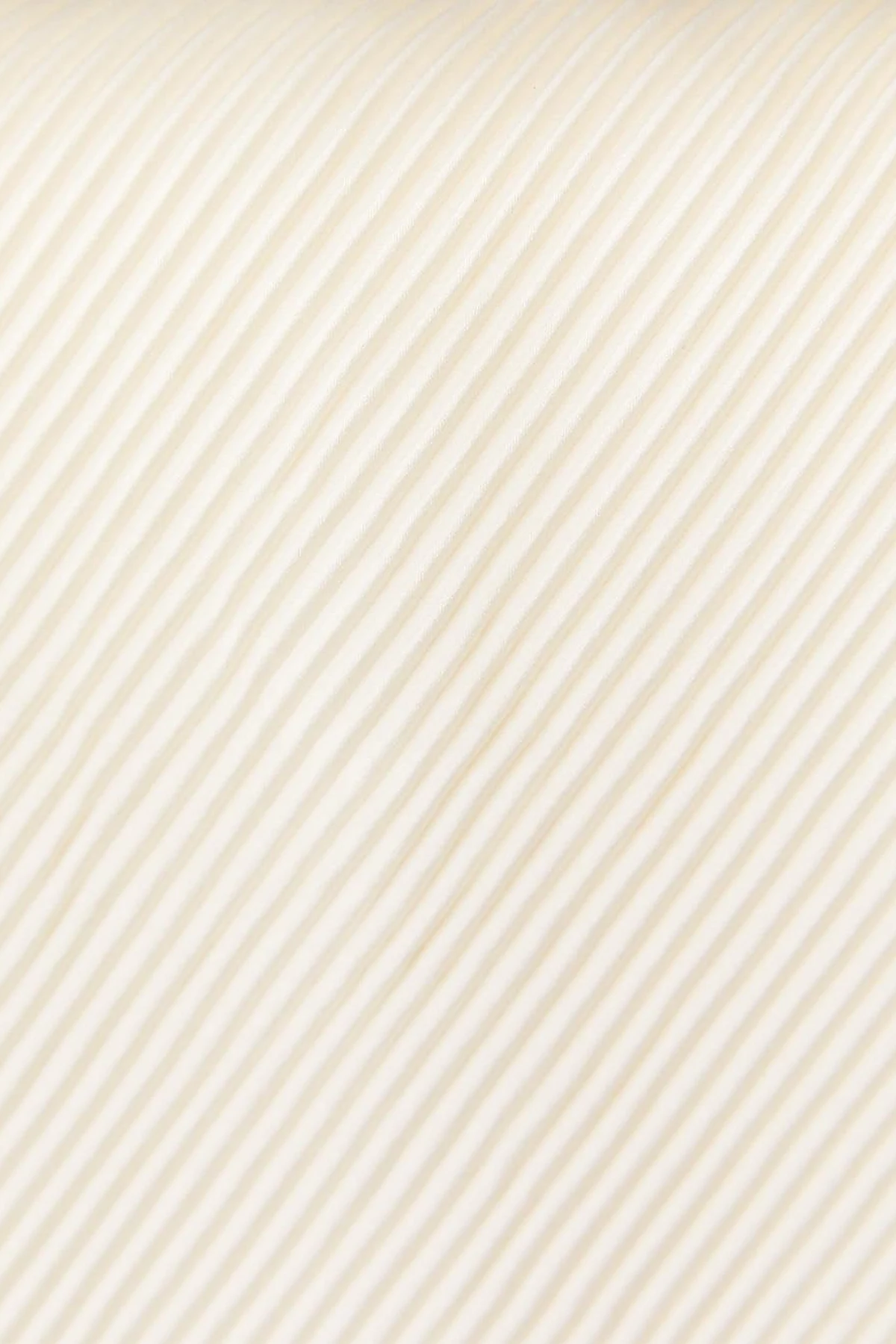 Pleated Scarf Ecru