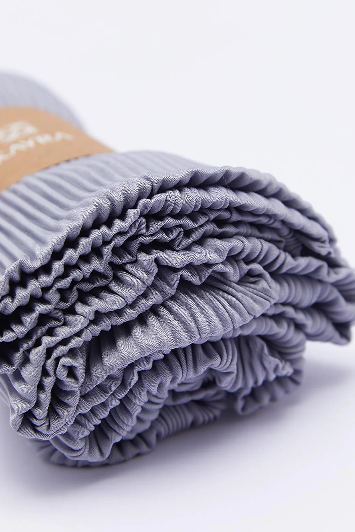 Pleated Scarf Grey