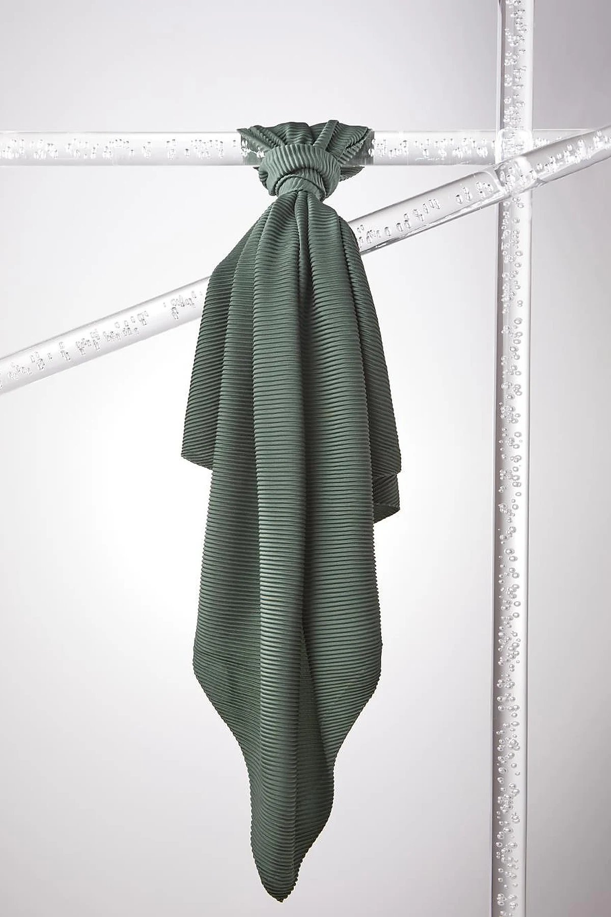 Pleated Scarf Mint