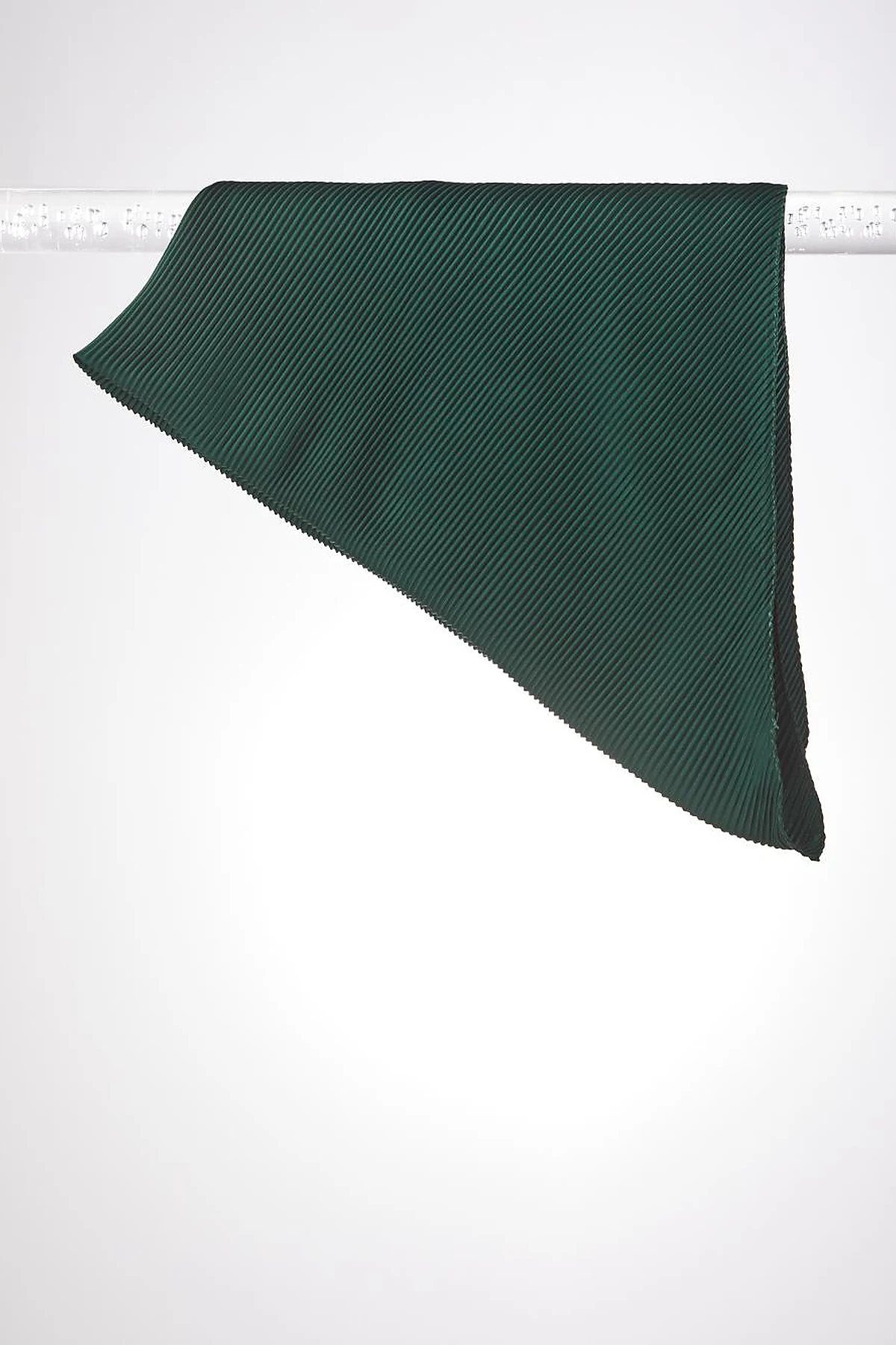 Pleated Scarf Emerald