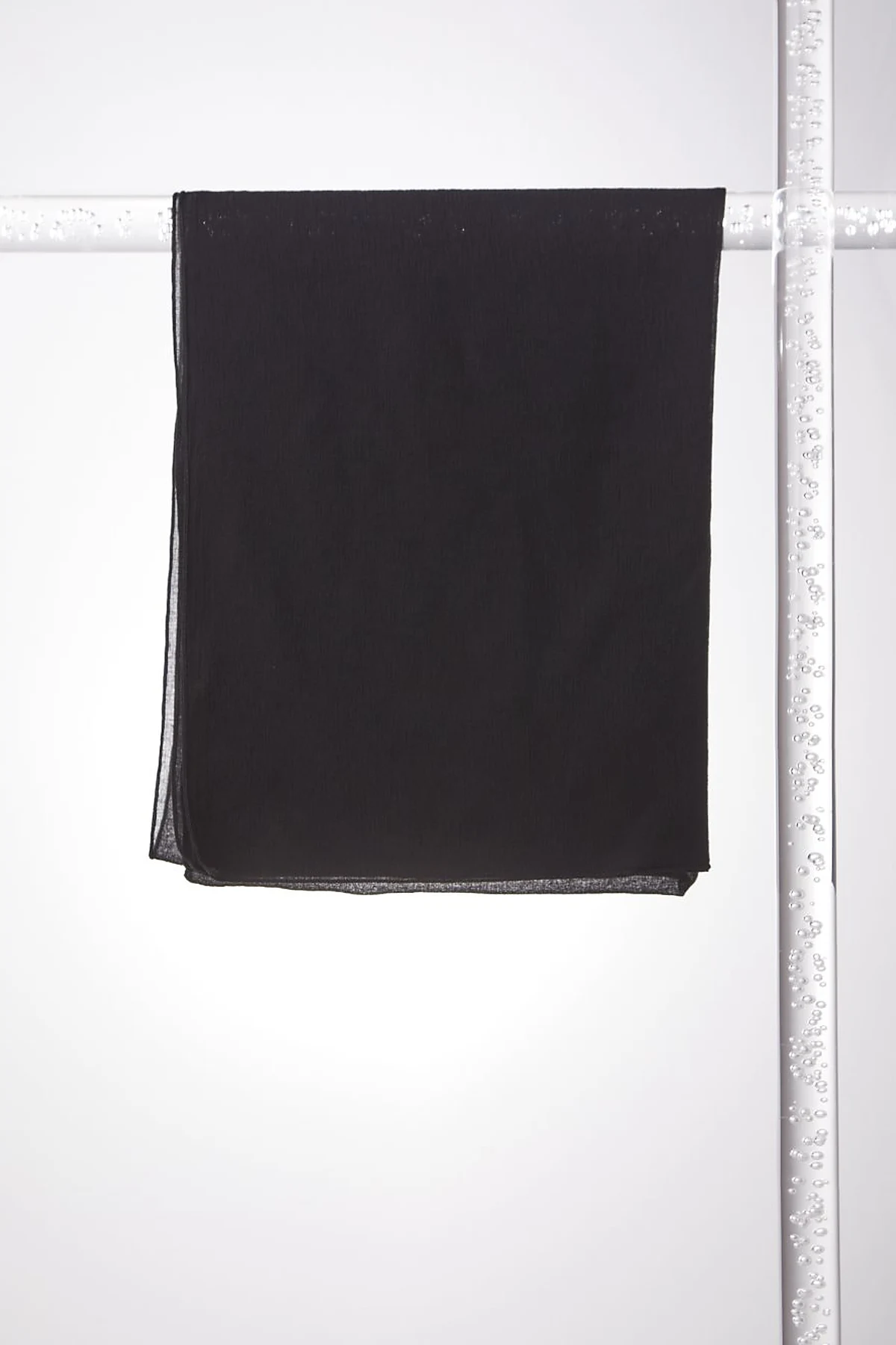 Imported Crepe Shawl Black