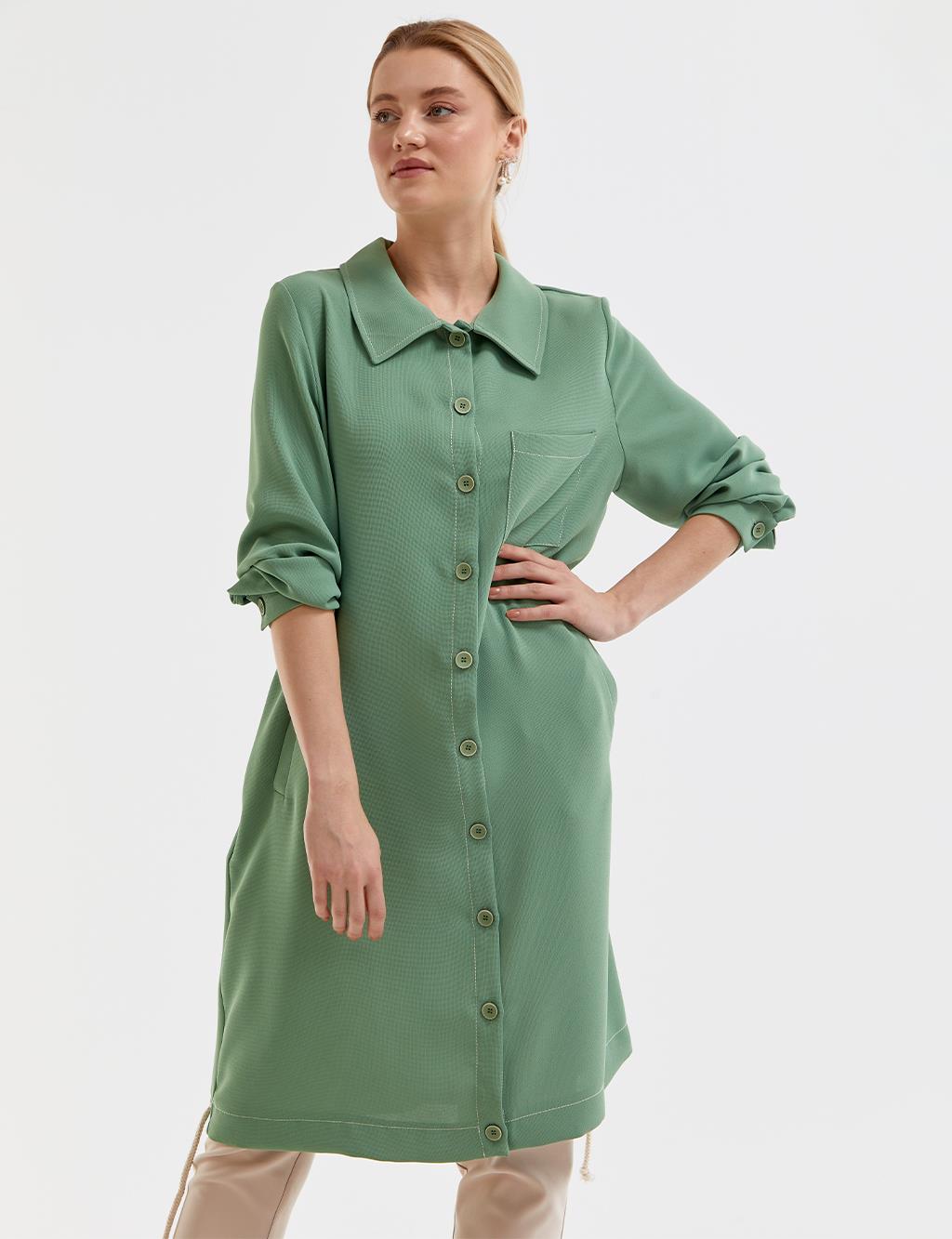 Contrast Stitched Wear & Go Green