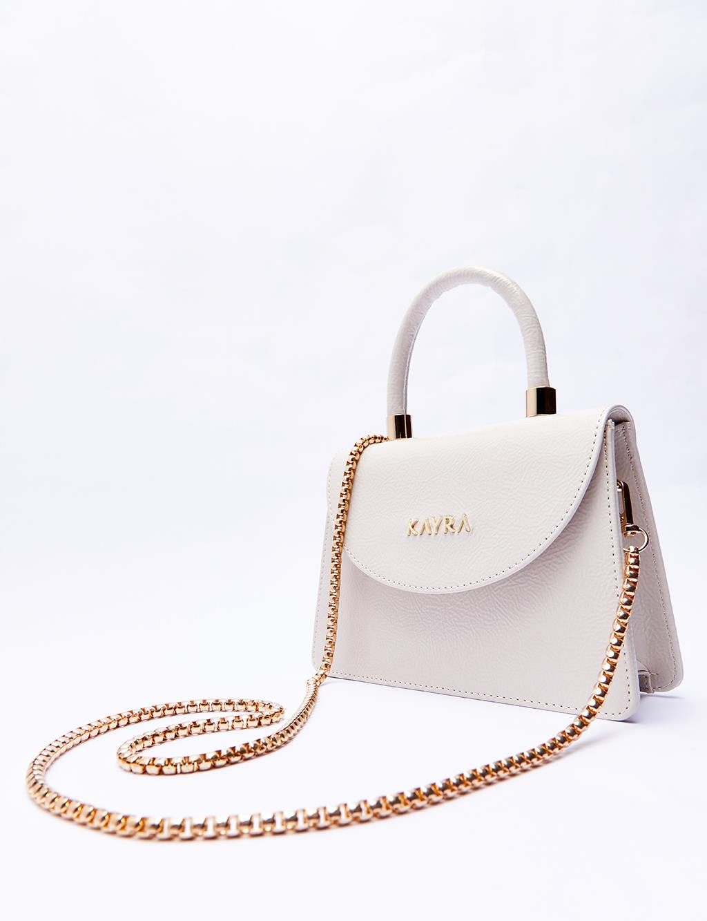 Faux Patent Leather Bag