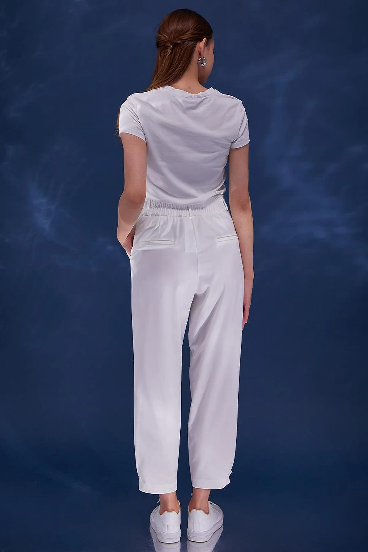 Pleated Pants Ecru