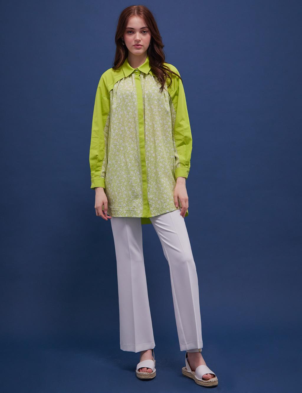 Garnish Shirt Pistachio Green