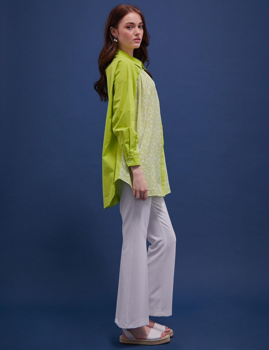 Garnish Shirt Pistachio Green