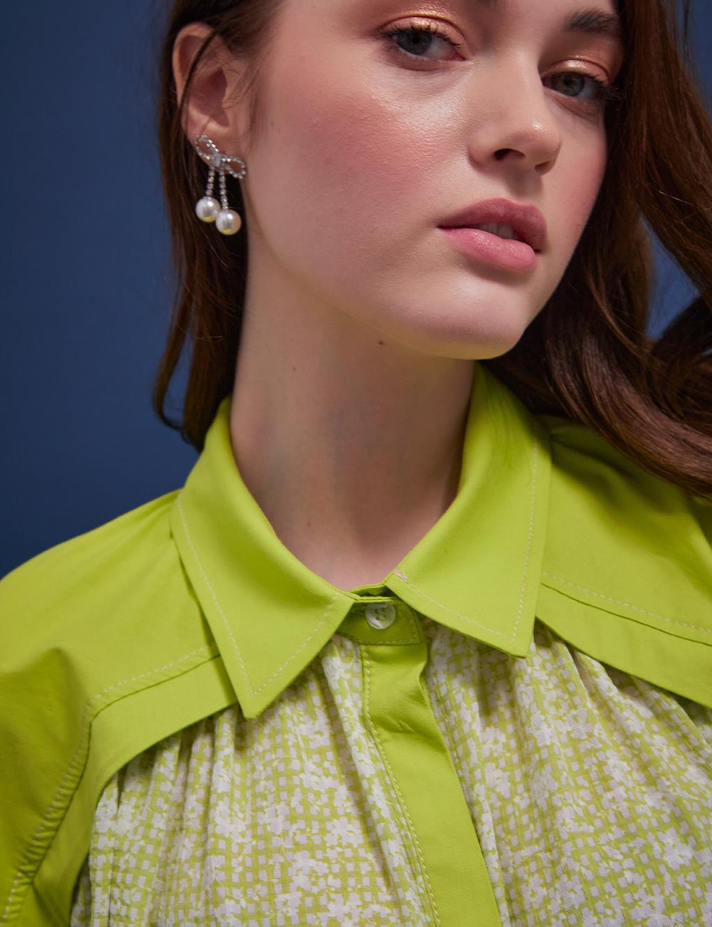 Garnish Shirt Pistachio Green