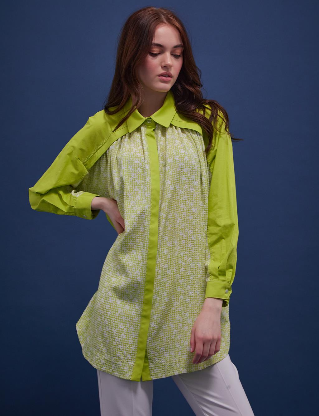 Garnish Shirt Pistachio Green
