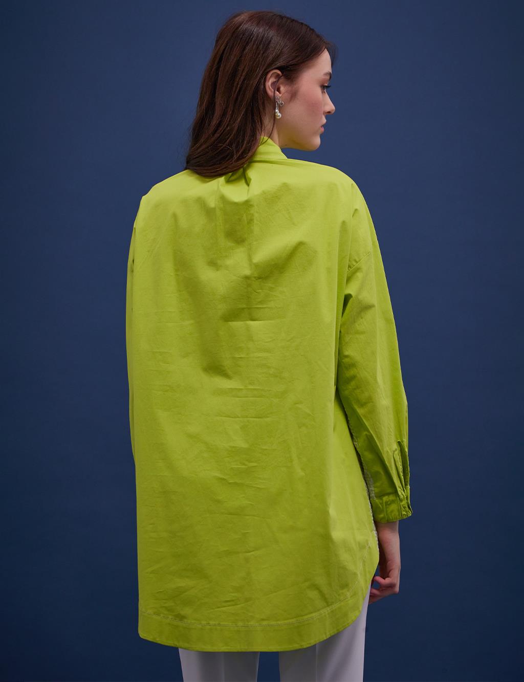 Garnish Shirt Pistachio Green