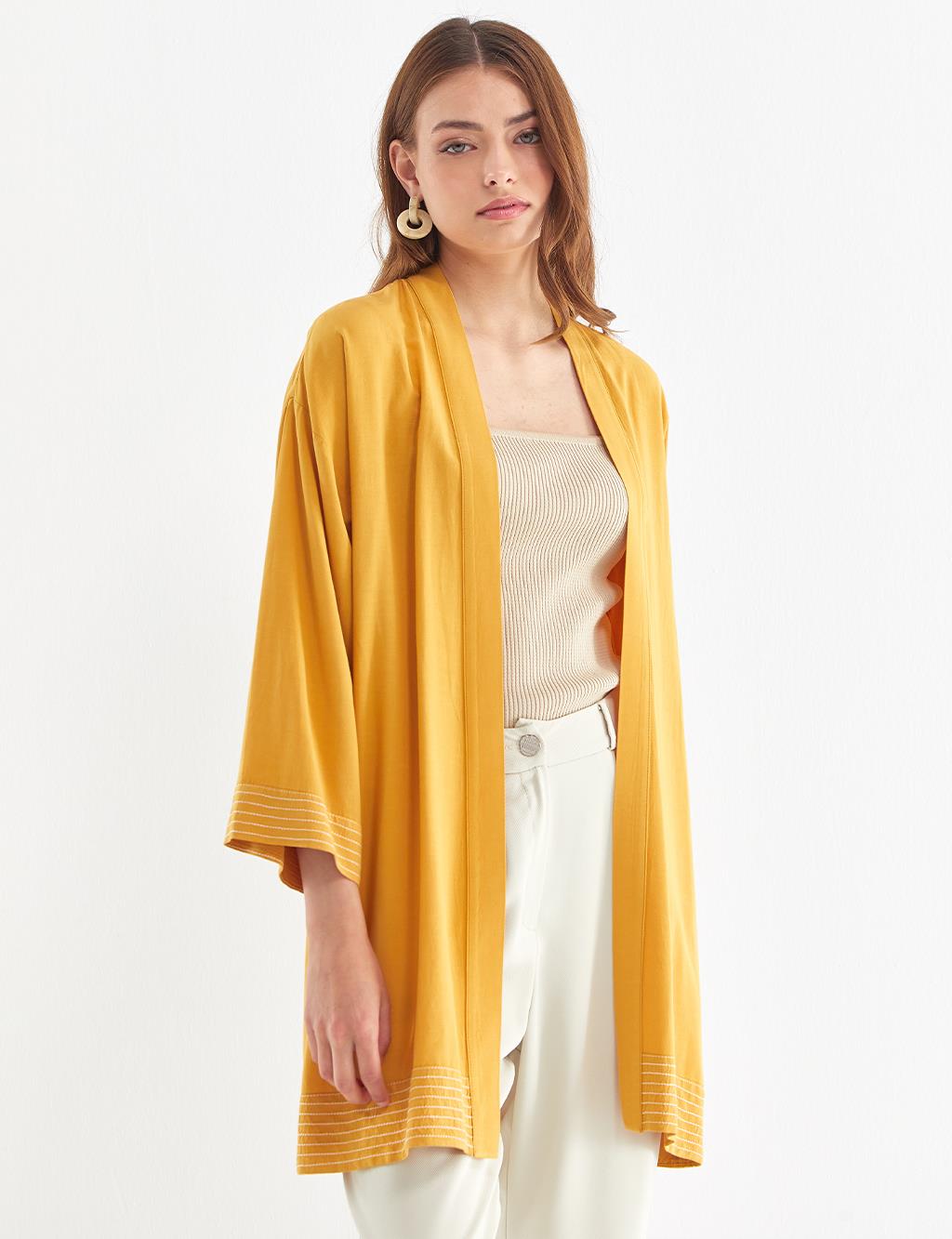 KYR Embroidered Low Sleeve Wear-Go Mustard