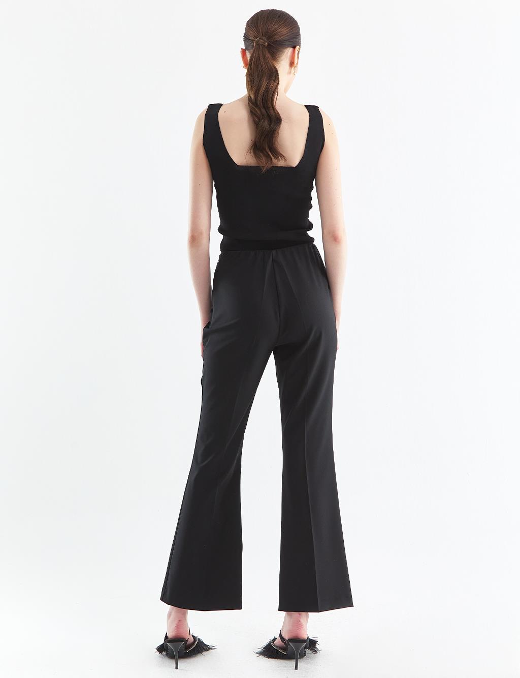 Flared Pants Black