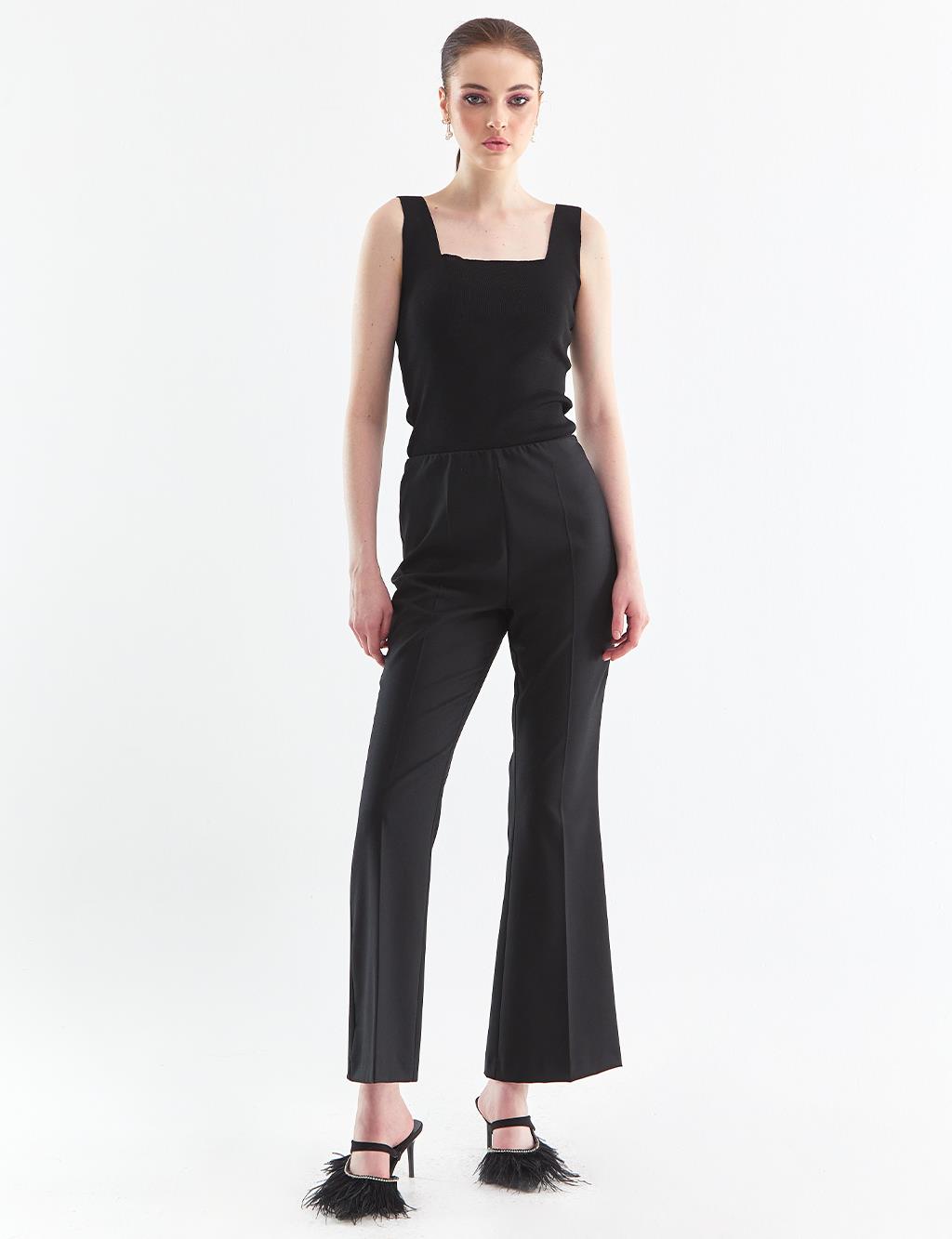 Flared Pants Black