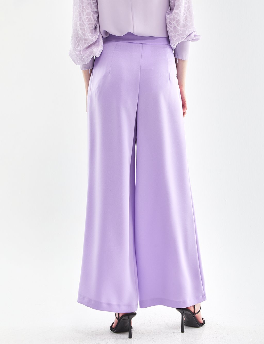 Extra Wide Leg Pants Rose