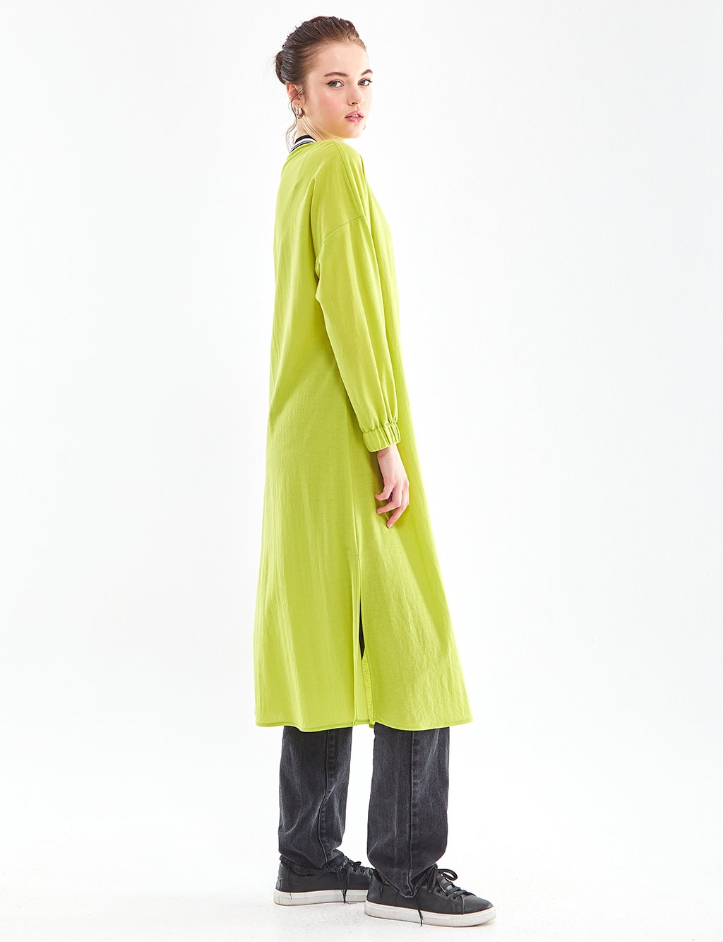 College Collar Tunic/Dress Pistachio