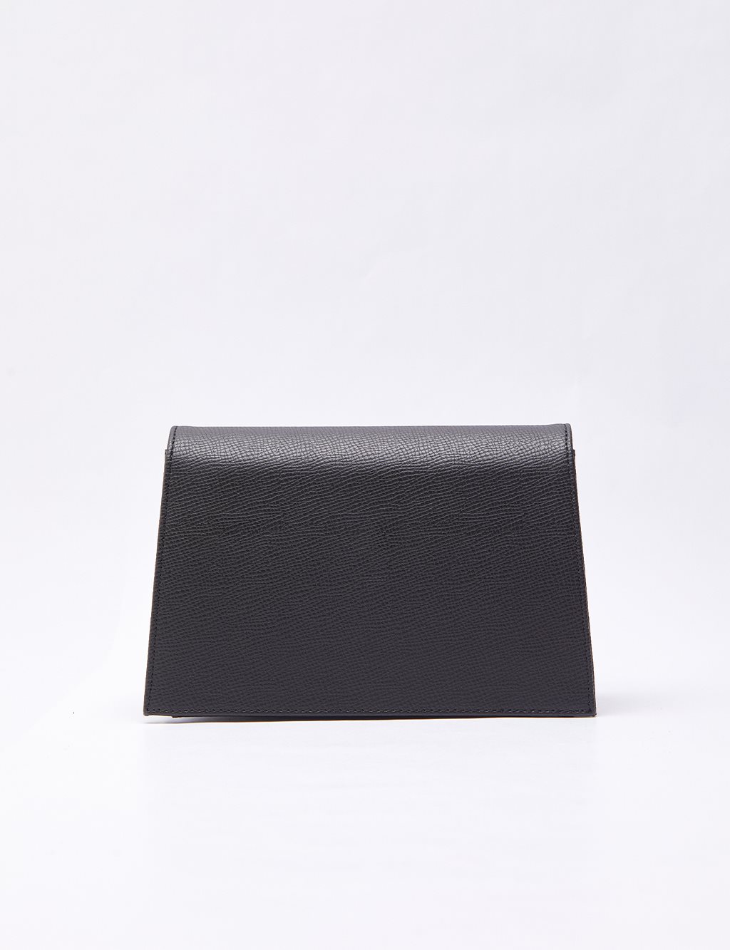 Clamshell Rectangle Bag Black