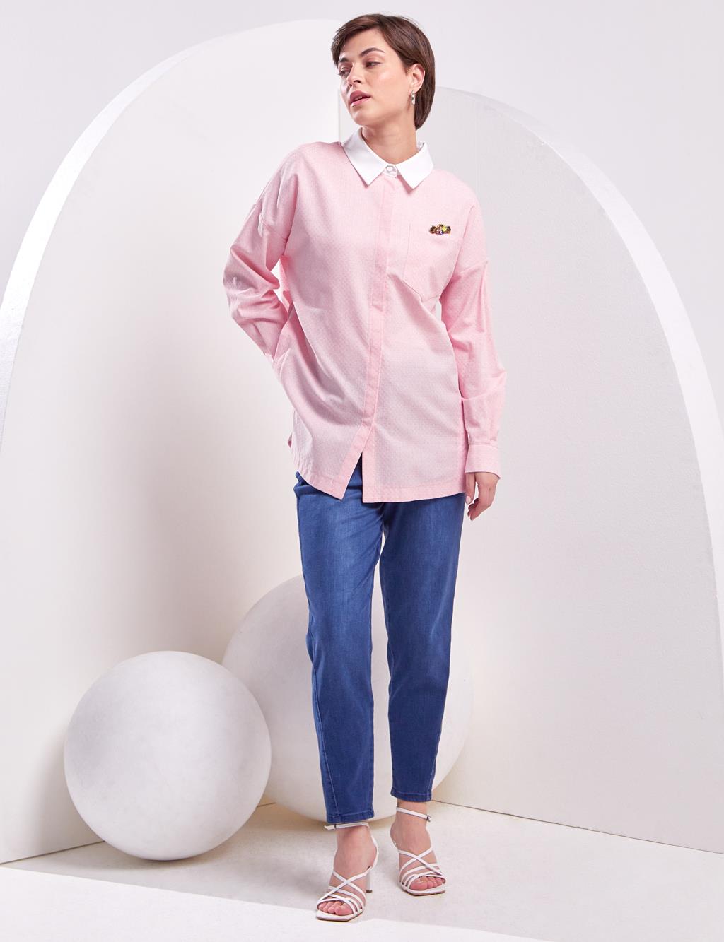 KYR Textured Shirt Pink