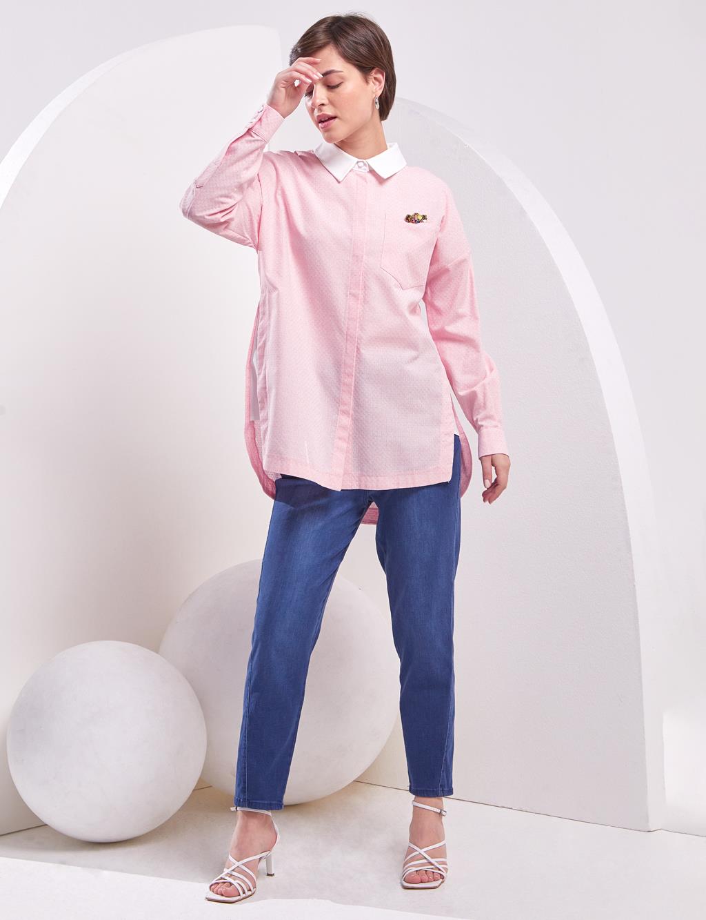 KYR Textured Shirt Pink