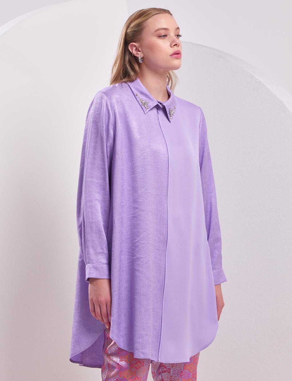 Fermuar Kapamalı Tunik Morgül