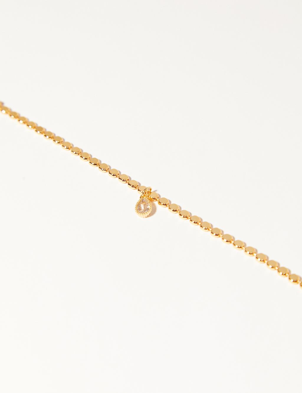 Pul Detaylı Bileklik Gold