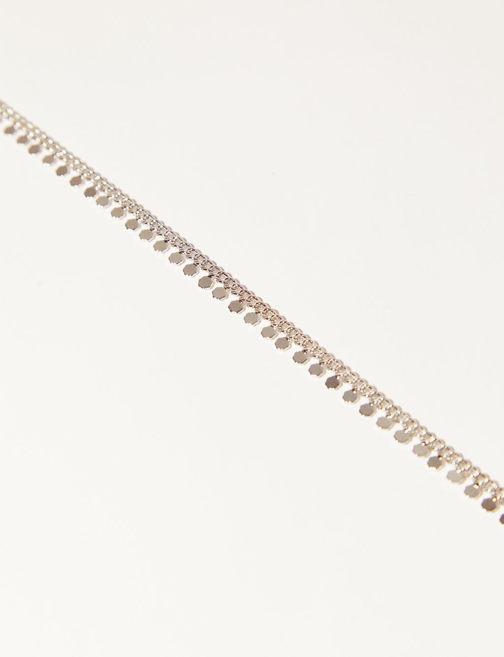 CHAIN ​​WASHER DETAILED ANKLET