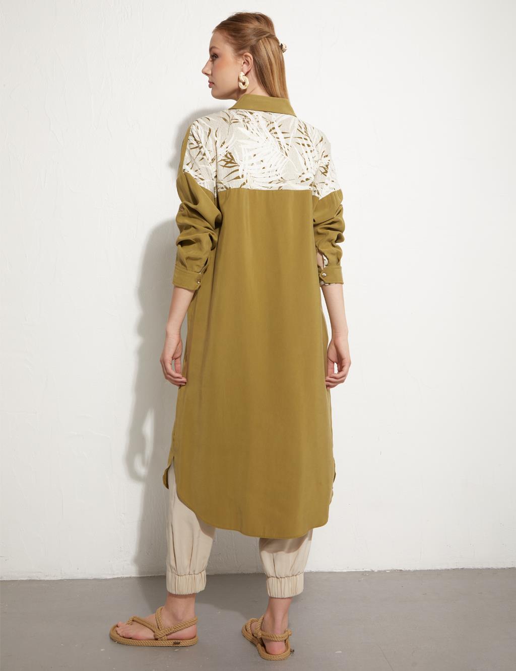 Garnili Elbise/Tunik Haki