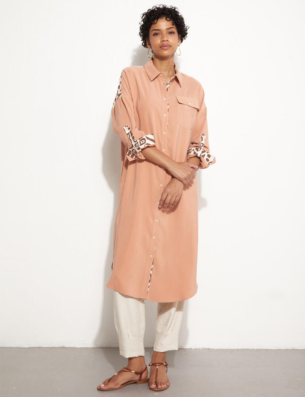 Garnili Elbise/Tunik Mantar