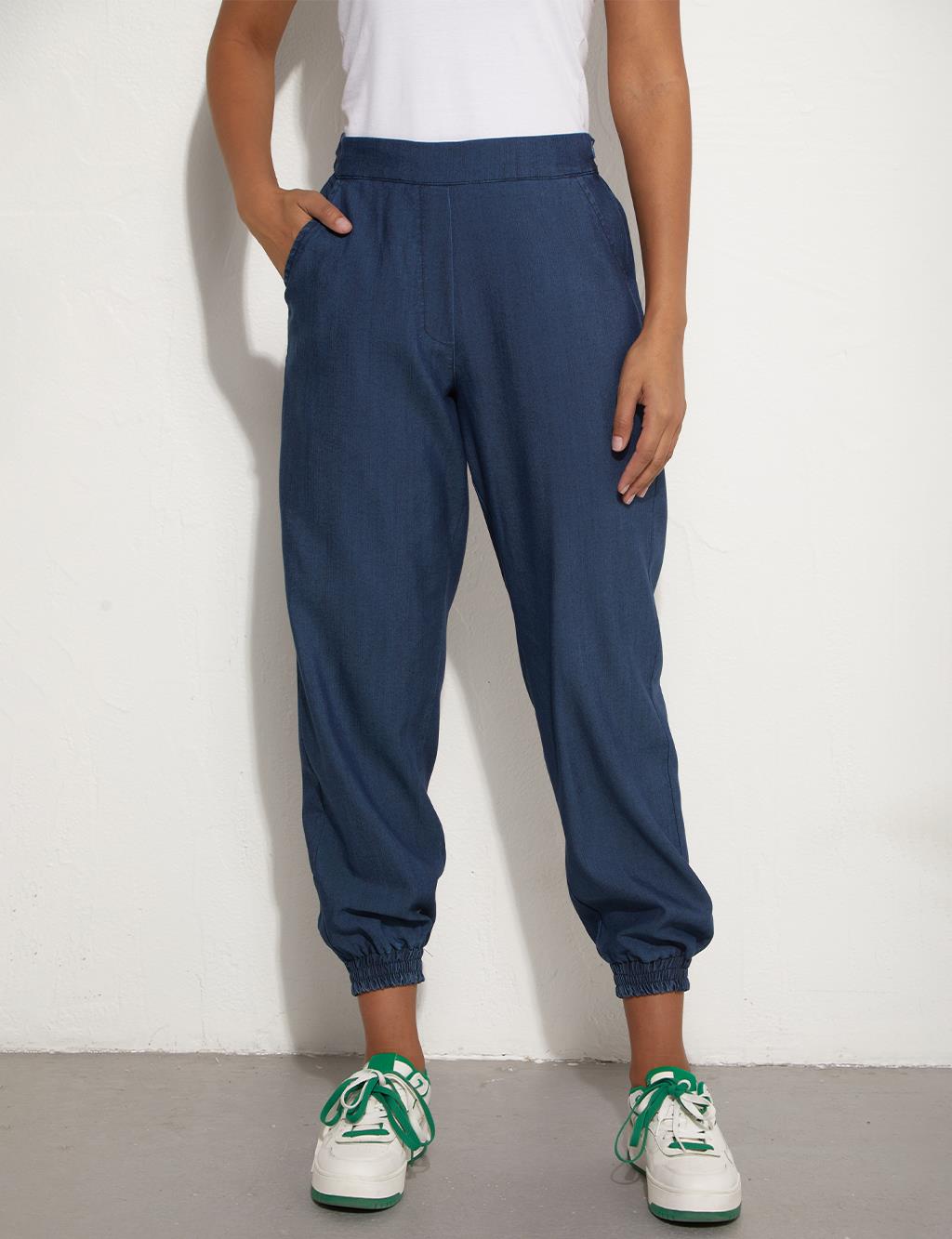 Tensel Jogger Pantolon Lacivert