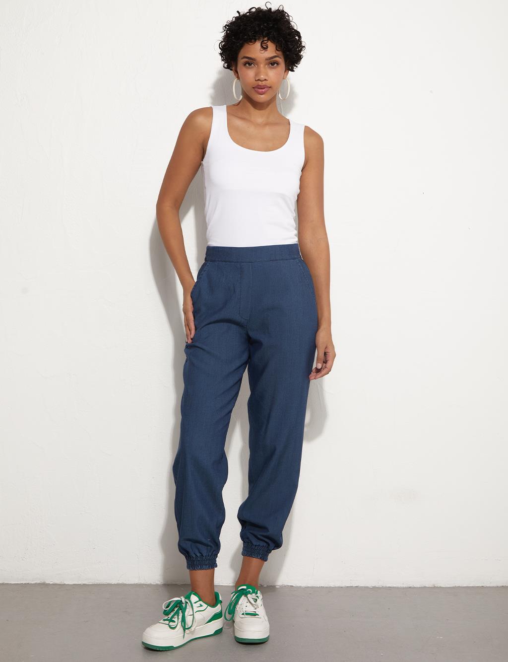 Tensel Jogger Pantolon Lacivert