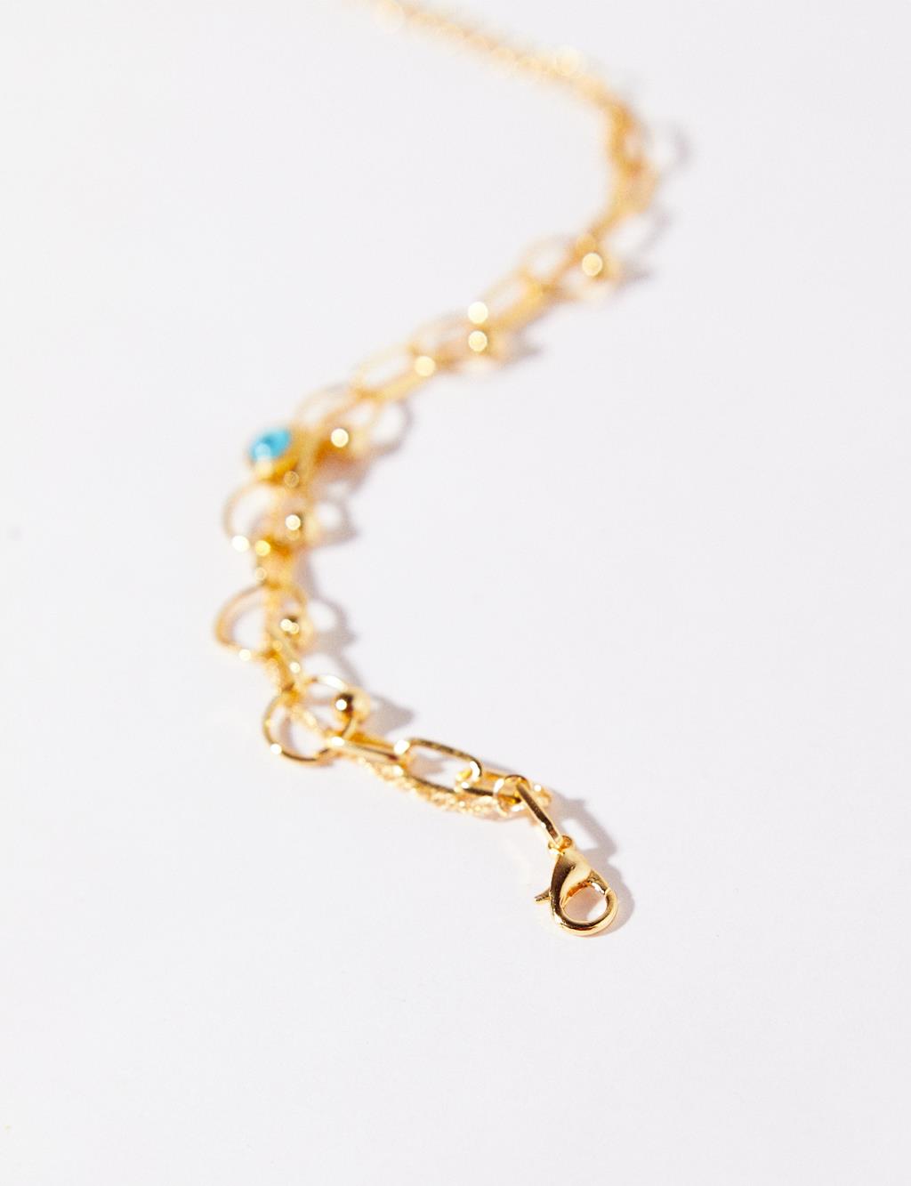 Çoklu Zincir Bileklik Gold