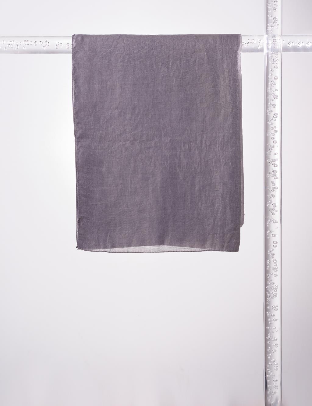 Kehribar Şal Açık Gri