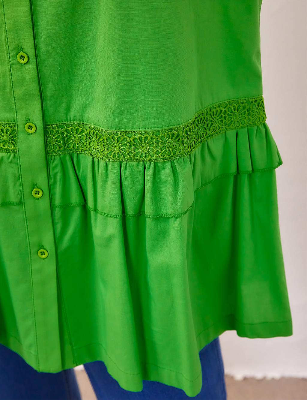 Cotton Tunic Clover Green